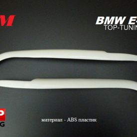 Реснички - накладки на фары, узкие на BMW 5 E39